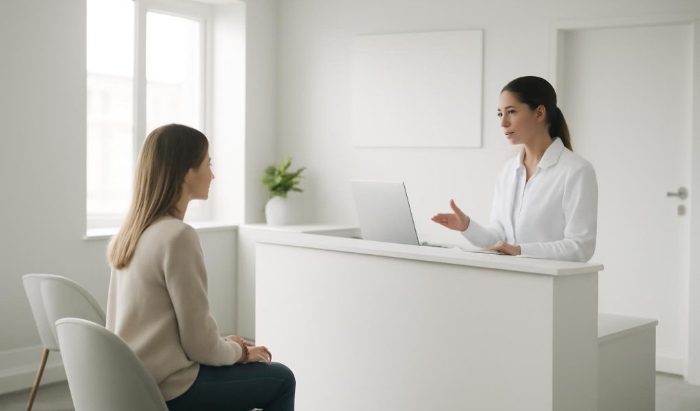 clinique-moderne-reception-professionnel-patient