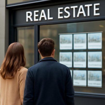 couple-agence-immobiliere-vitrine-urbaine