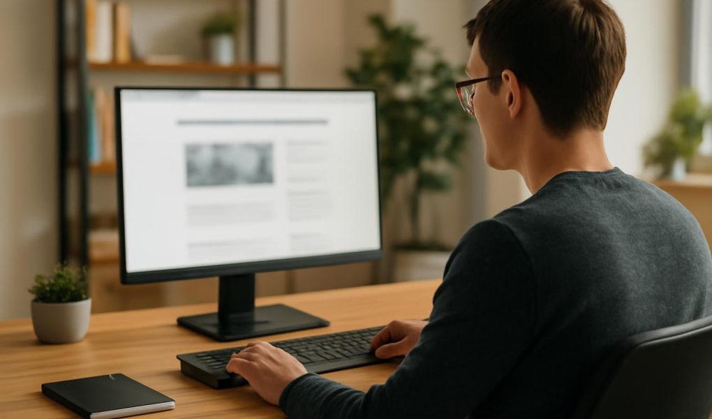 personne-bureau-moderne-ordinateur-plantes