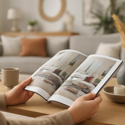 personne-feuillete-magazine-salon-stylise