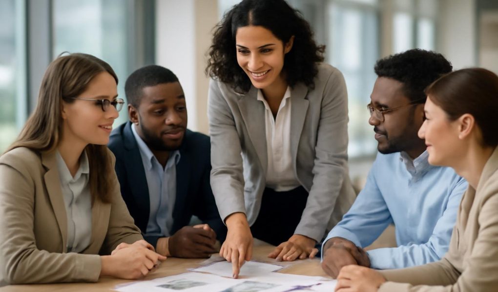 professionnels-divers-bureau-table-documents