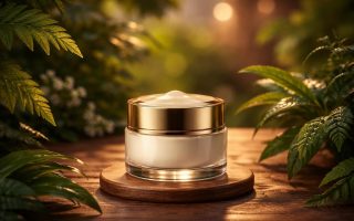flacon-creme-plantes-atmosphere-apaissante