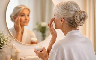 femme-mature-creme-miroir-elegant