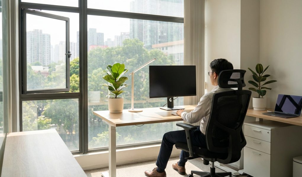 Comment optimiser la posture, l'éclairage et l'aération pour un bureau ergonomique