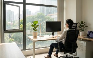 Comment optimiser la posture, l'éclairage et l'aération pour un bureau ergonomique
